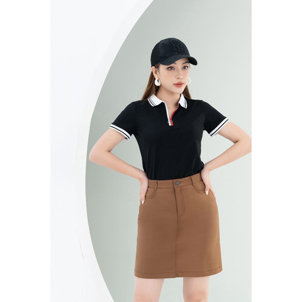 Áo polo nữ chất cotton lạnh - Áo phông nữ có cổ - LOZA POLO - PT061020