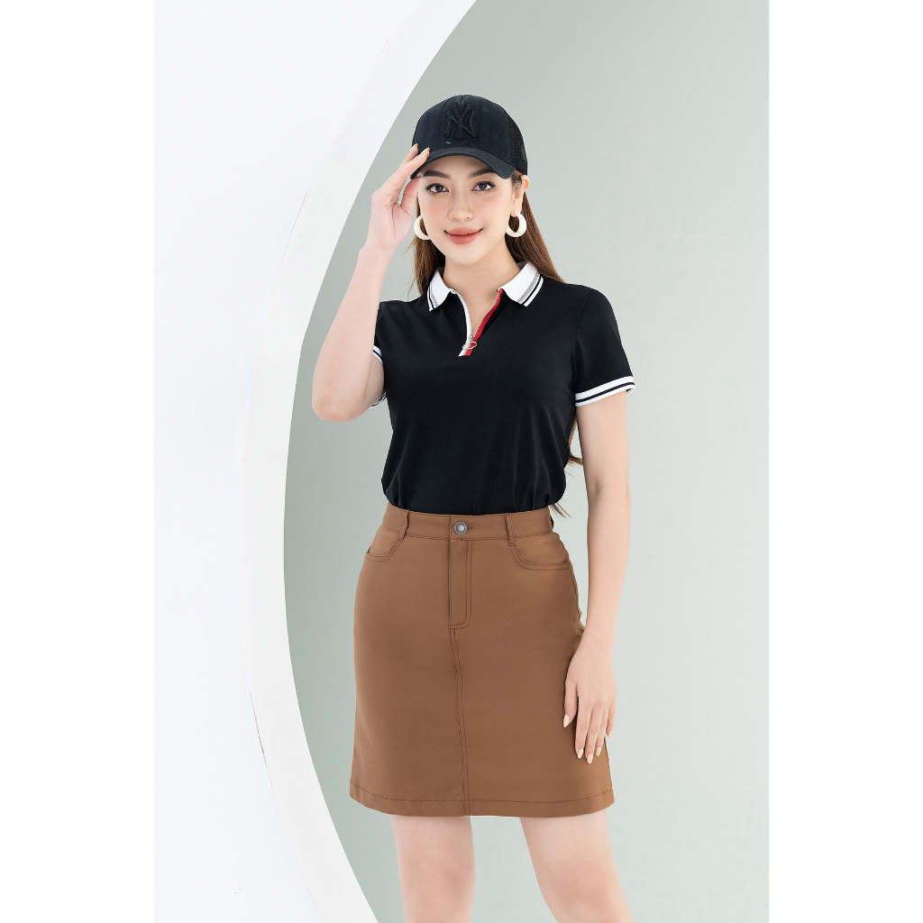 Áo polo nữ chất cotton lạnh - Áo phông nữ có cổ - LOZA POLO - PT061020