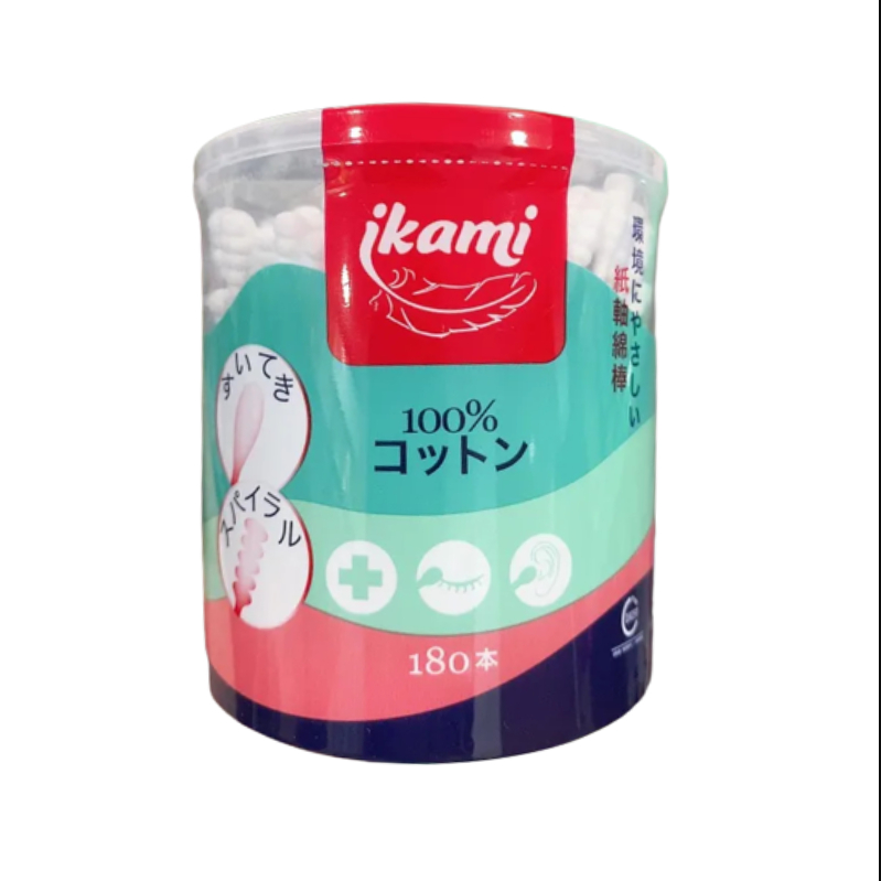 Tăm bông kháng khuẩn Ikami nhật bản Dành cho người lớn và trẻ sơ sinh hàng chính hãng