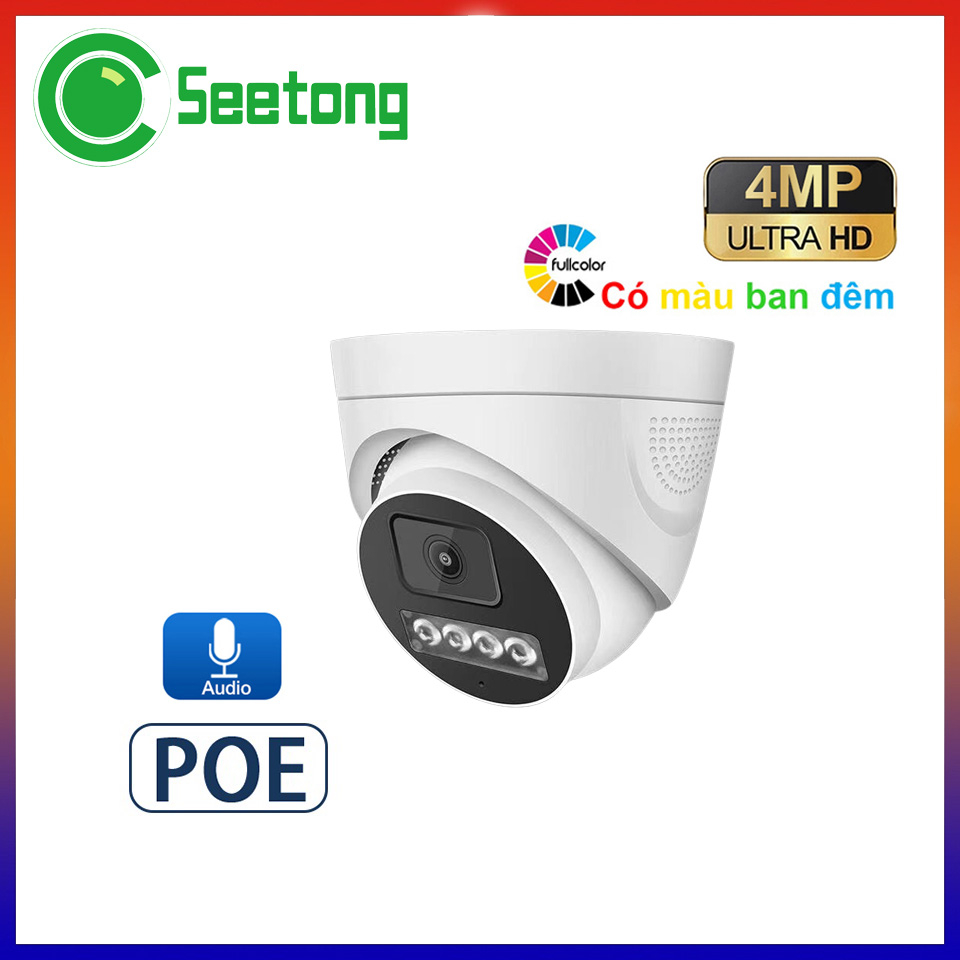 Hình ảnh Camera IP HIKVISION 4MP, 2.0MP Micro Thu âm | Hiviz Dome 2.0MP Cao cấp, hỗ trợ POE, Onvif tương thích mọi đầu ghi hãng #4