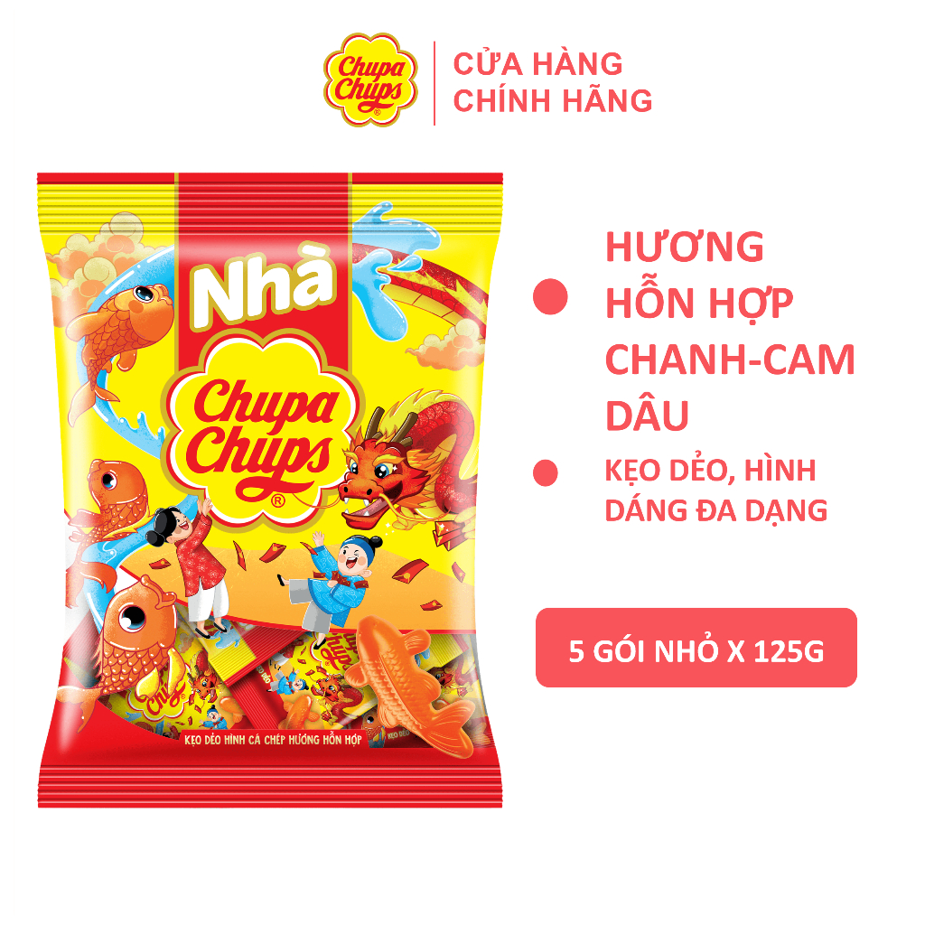 Kẹo Dẻo Chupa Chups Hình Cá Chép