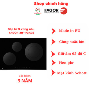 Bếp từ ba vùng nấu Fagor 3IF-73A2S