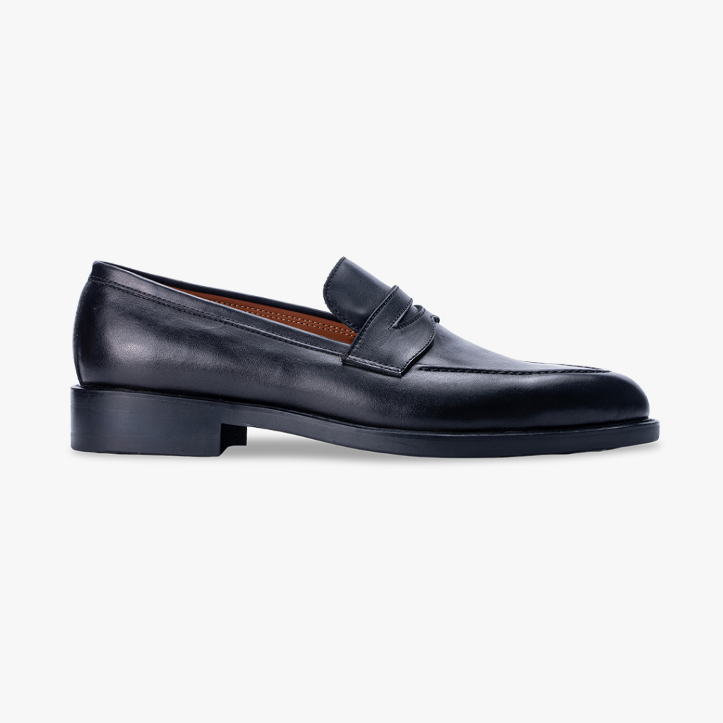Giày Lười Cổ Thấp Nam Loafer Đen New Da Bò Cao Cấp Phong Cách Lịch Lãm - Thương Hiệu Steeler