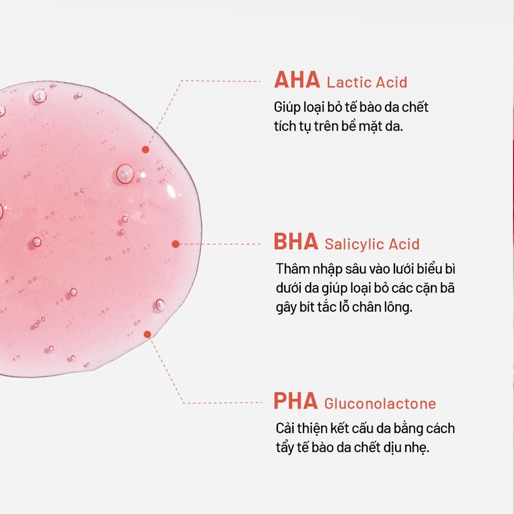 Tinh chất Tẩy Da Chết Hoá Học Dịu Nhẹ Nacific Origin Red Salicylic Acid Serum 20ml