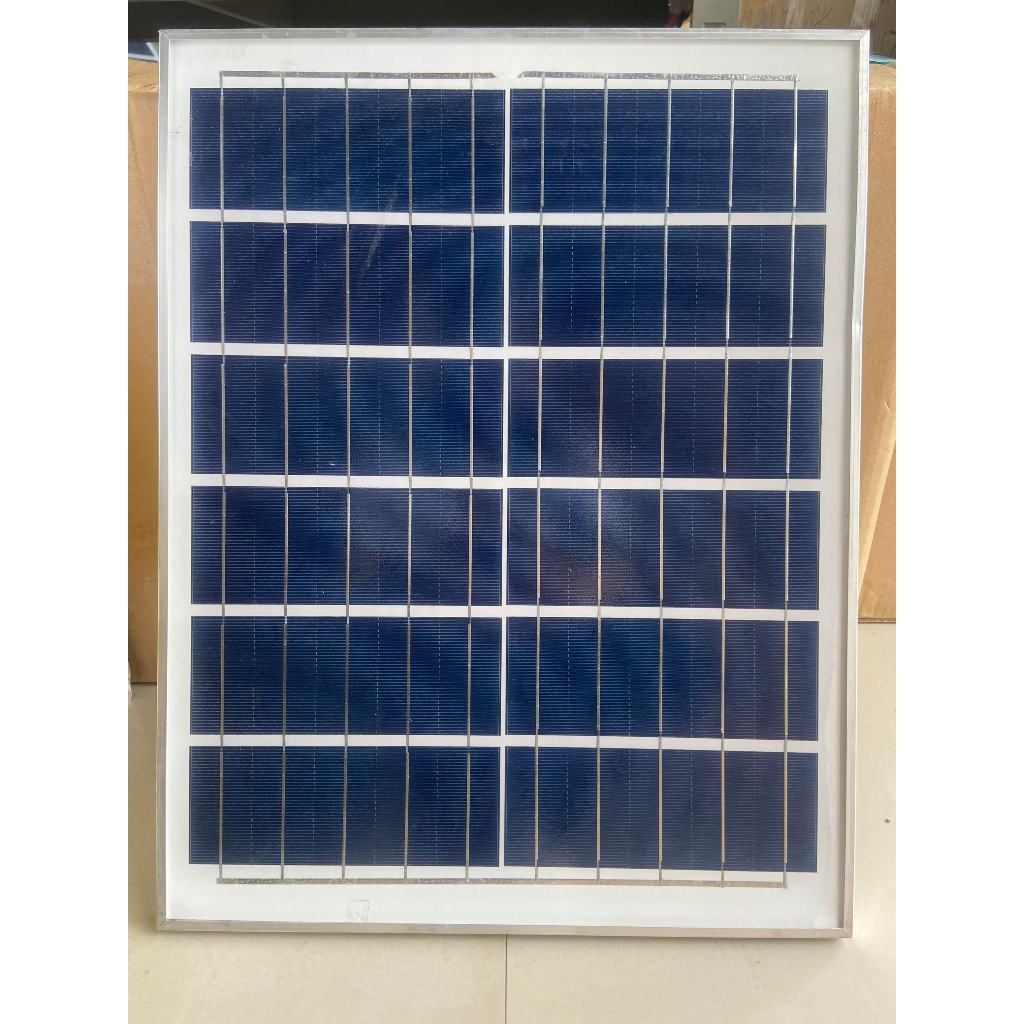 TẤM PIN NĂNG LƯỢNG MẶT TRỜI 20W 6V - HÀNG THANH LÝ  - KÍCH THƯỚC 400*350*17mm