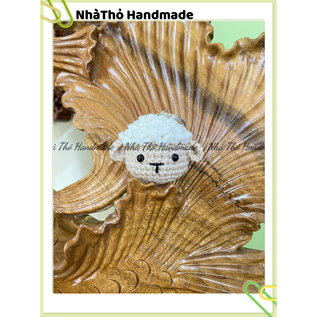 Móc khóa len Cừu Handmade 🐑🐑