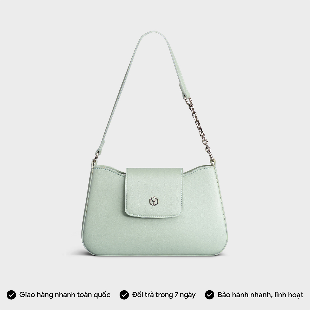 Túi xách đeo vai phối khóa trang trí YUUMY Seasand YN182