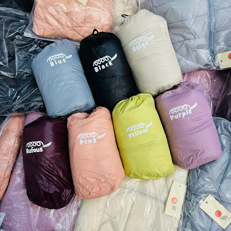 Áo phao siêu nhẹ lông vũ xịn xò cho bé trai bé gái có 8 màu size từ 13-45 cân