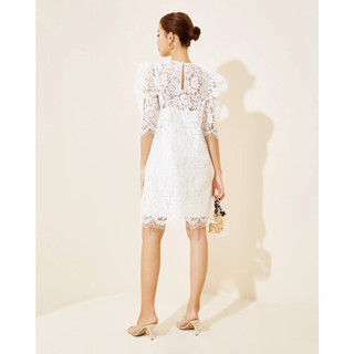 Đầm tay phồng ren - Everluxe