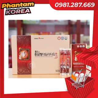 Nước hồng sâm sanga 💥 hàng chính hãng 💥 nước sâm nguyên chất người lớn hàn quốc, hộp 30 gói