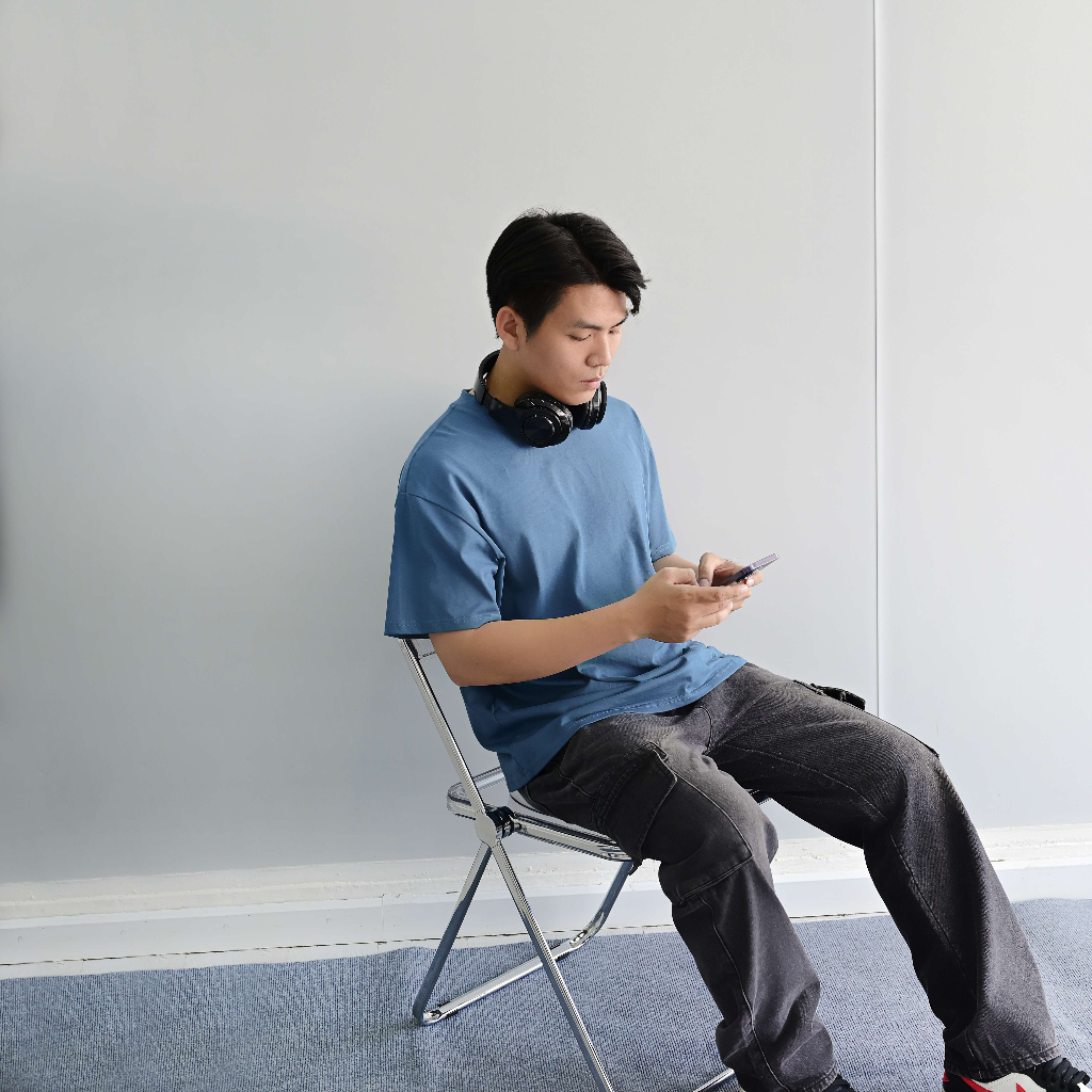 ÁO THUN TRƠN SAGONIZ, BOXY TEE SAGONIZ, áo thun unisex chất liệu cotton co giãn 2 chiều thấm hút mồ hôi nhanh, trẻ tru