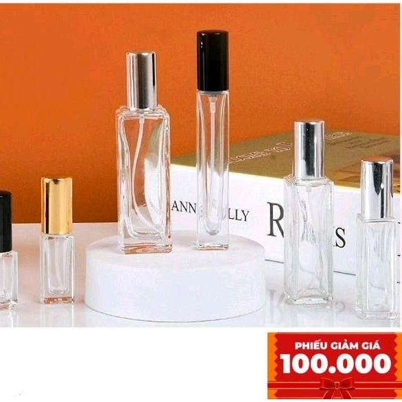 Chai Lọ Chiết Nước Hoa ✪ Giá Rẻ ✪ Chai Lọ Chiết Nước Hoa 5ml,10ml,20ml,30ml Đựng Dầu Thơm, Phụ Kiện Du Lịch