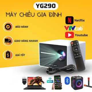 Máy chiếu lejiada yg290-máy chiếu mini full hd 1080p đa chiều, hệ điều hành android 9 xem bóng đá, xem phim, dạy học.