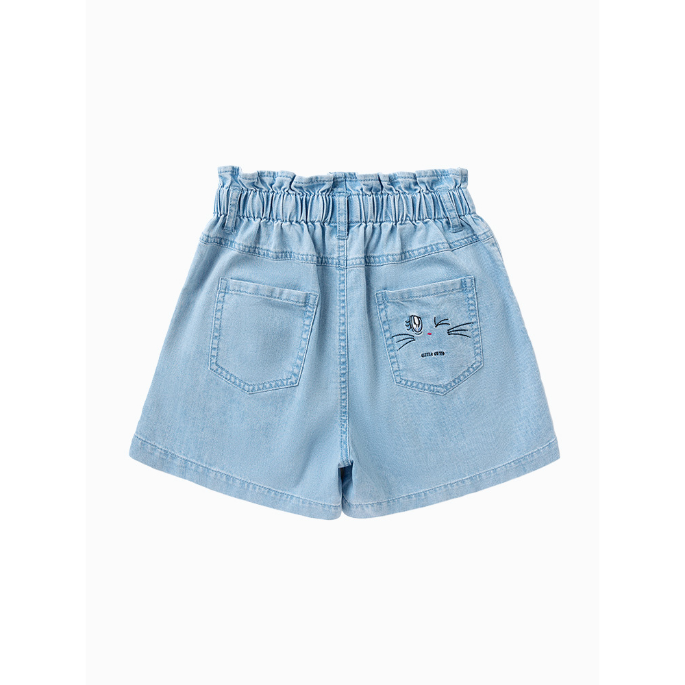 Quần đùi jeans bé gái BALABALA - KIDS 202223110005