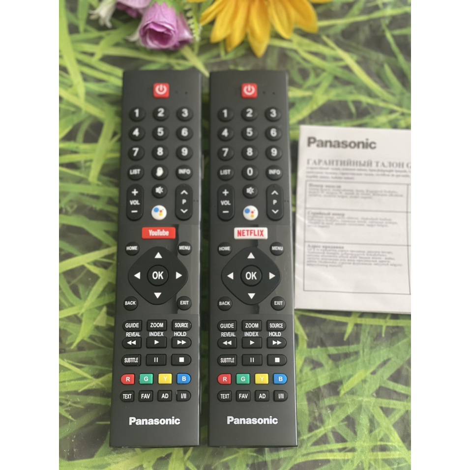 Điều khiển remote tivi PANASONIC MICRO Có Giọng Nói Androi TV FX550V FX650V - Remote TV Panasonic Smart Micro