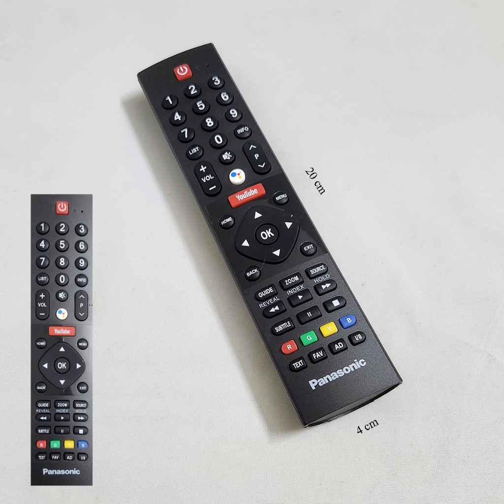 Điều khiển remote tivi PANASONIC MICRO Có Giọng Nói Androi TV FX550V FX650V - Remote TV Panasonic Smart Micro