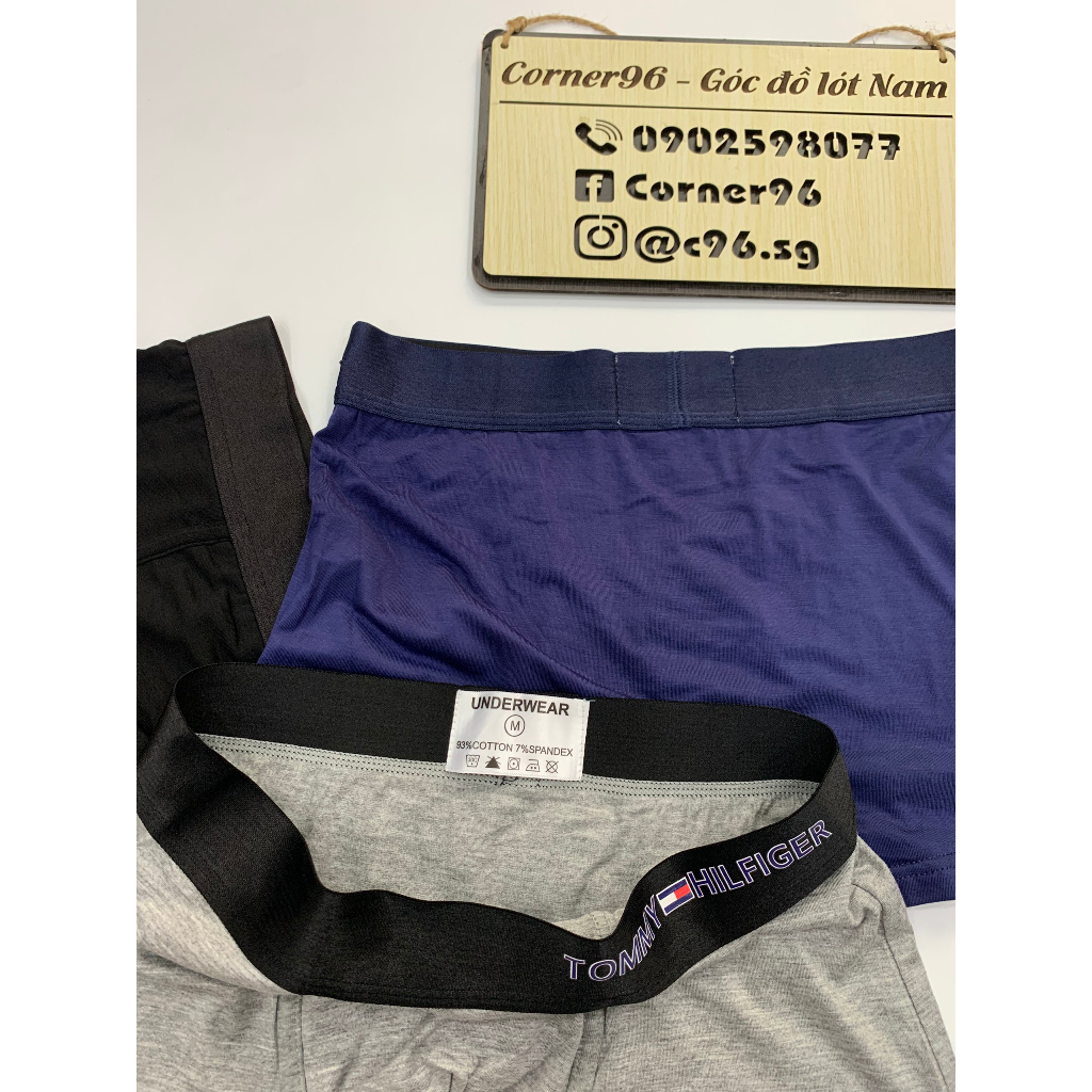 Quần Lót Nam Quần Sịp Boxer Quần Sịp Đùi ToMMy Chất Cotton Mềm Mại Co Giãn Thoải Mái Phong Cách Nam Tính