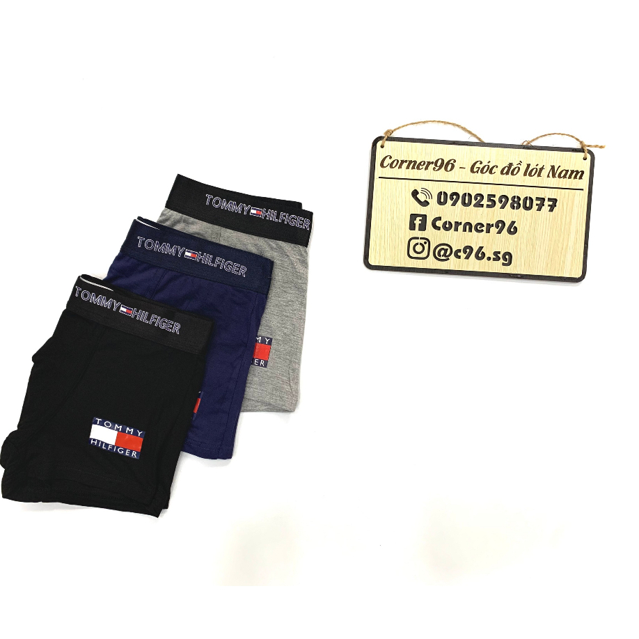 Quần Lót Nam Quần Sịp Boxer Quần Sịp Đùi ToMMy Chất Cotton Mềm Mại Co Giãn Thoải Mái Phong Cách Nam Tính