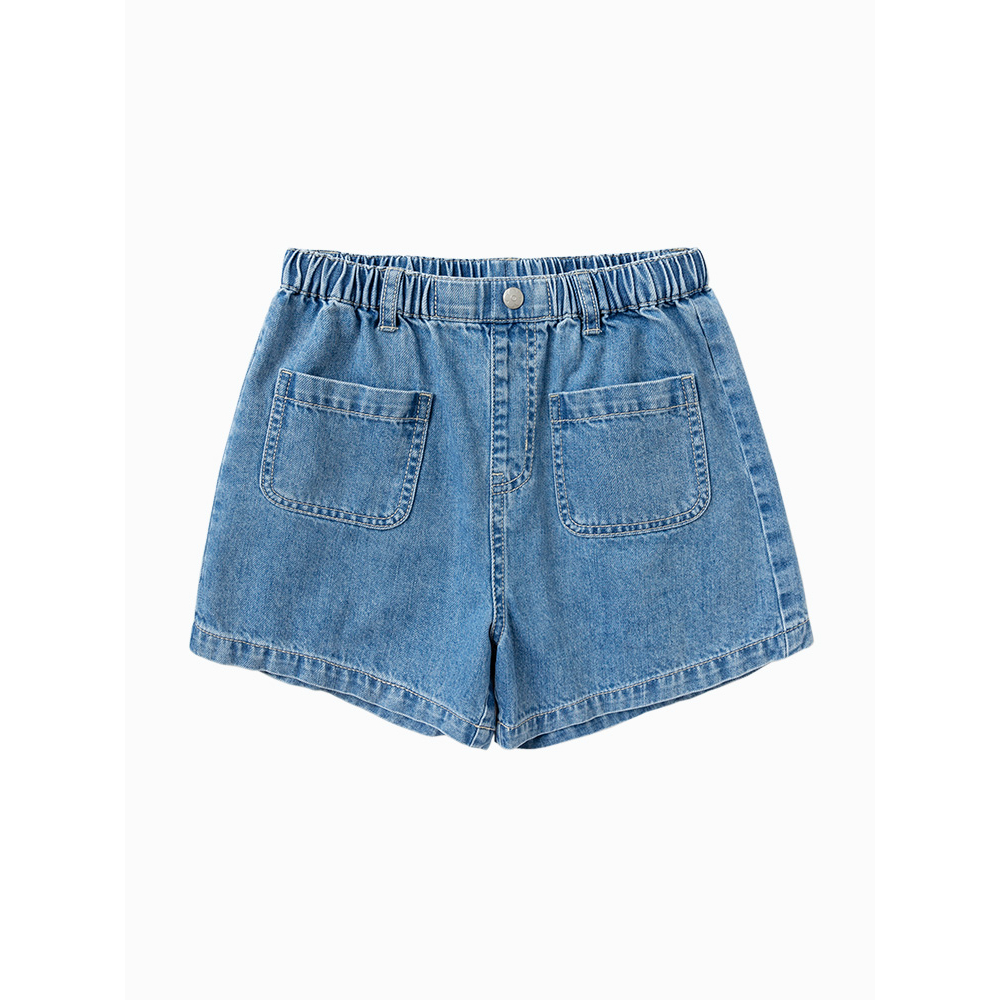 Quần short jeans bé gái kiểu dáng năng động BALABALA - KIDS 202223110007