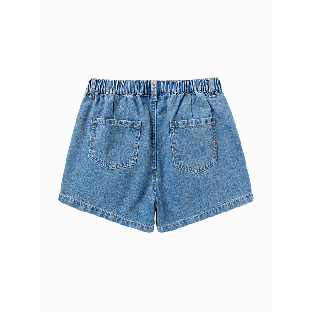 Quần short jeans bé gái kiểu dáng năng động BALABALA - KIDS 202223110007