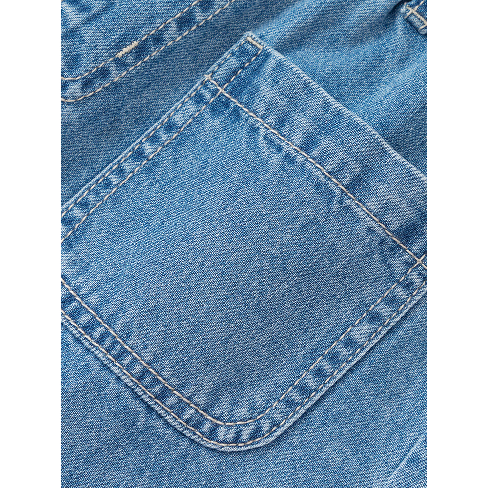 Quần short jeans bé gái kiểu dáng năng động BALABALA - KIDS 202223110007