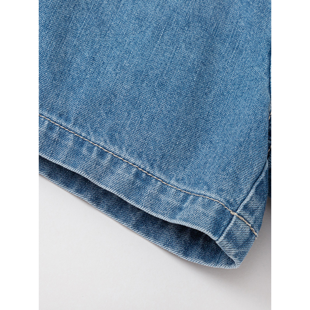 Quần short jeans bé gái kiểu dáng năng động BALABALA - KIDS 202223110007