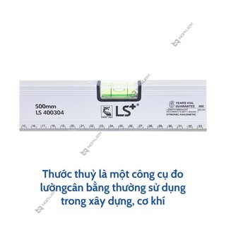 Thước Thủy Xám Có Hít LS+