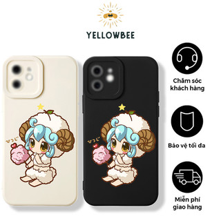 Ốp lưng case i.phone CUNG HOÀNG ĐẠO iphone 6 7 8 Plus X Xr XsM 11 12 13 14 15 ProMax - YL195 -Aries- YellowBee