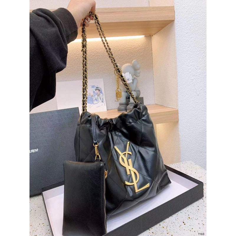 ❌❌Sét túi đôi ysl bản chữ to hót hít e về sẵn rồi ạ