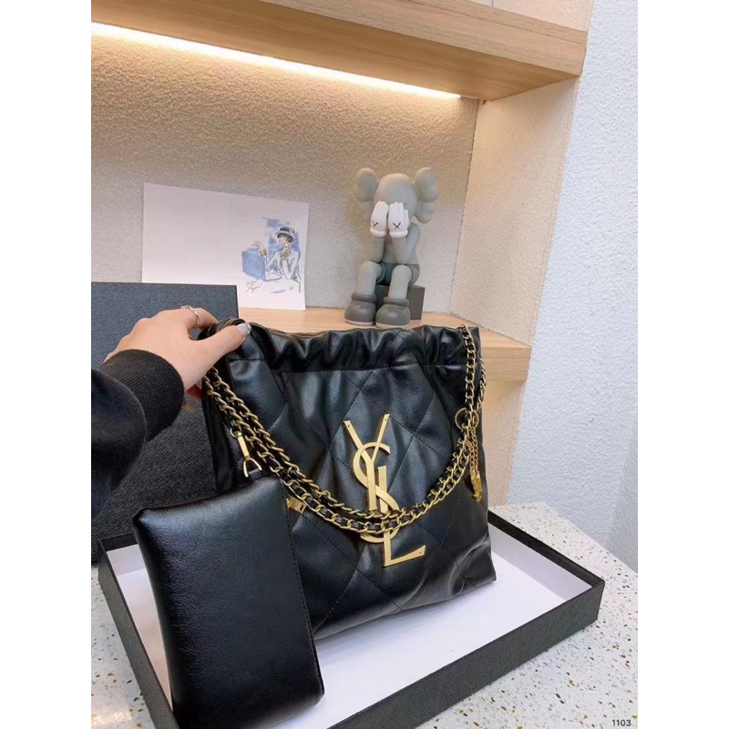 ❌❌Sét túi đôi ysl bản chữ to hót hít e về sẵn rồi ạ