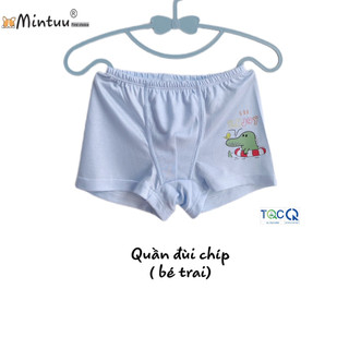 Set 3 quần đùi chíp dành cho bé trai, thương hiệu Mintuu, chất liệu sợi tre mềm mịn - 4251