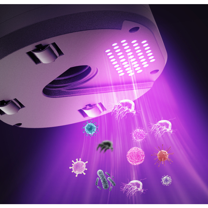 Máy Hút Bụi Khử Khuẩn Tia UV Đệm Giường Hút Bụi Nhà Ô Tô RY-2206