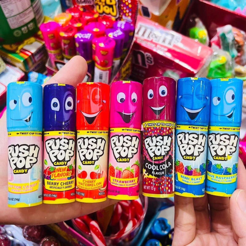 Push Pop Candy - Kẹo Son Push Pop Mỹ