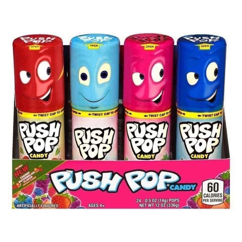 Push Pop Candy - Kẹo Son Push Pop Mỹ