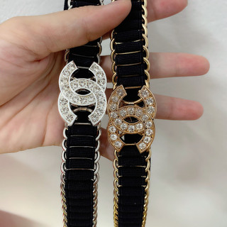Đai váy belt kết x bản 1.5cm 2 màu xinh xắn