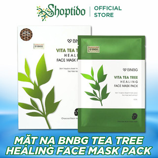 Mặt nạ tràm trà bnbg vita tea tree healing face mask pack 30ml ncc shoptido
