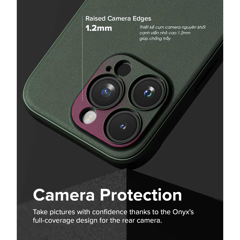 Ốp Lưng RINGKE Onyx Dành Cho iPhone 15 Pro Max / iPhone 15 Pro, Chống Sốc, Chống Ố, Bảo Vệ Camera