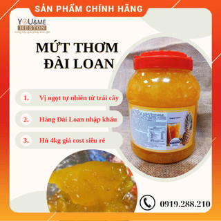 Mứt thơm nguyên thịt Đài Loan