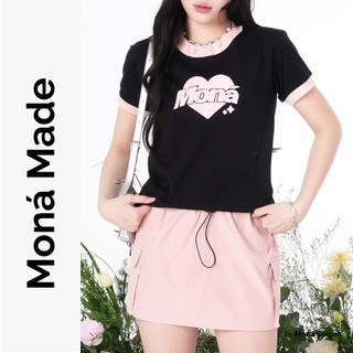 Áo thun baby tee MONÁ - PINKY
