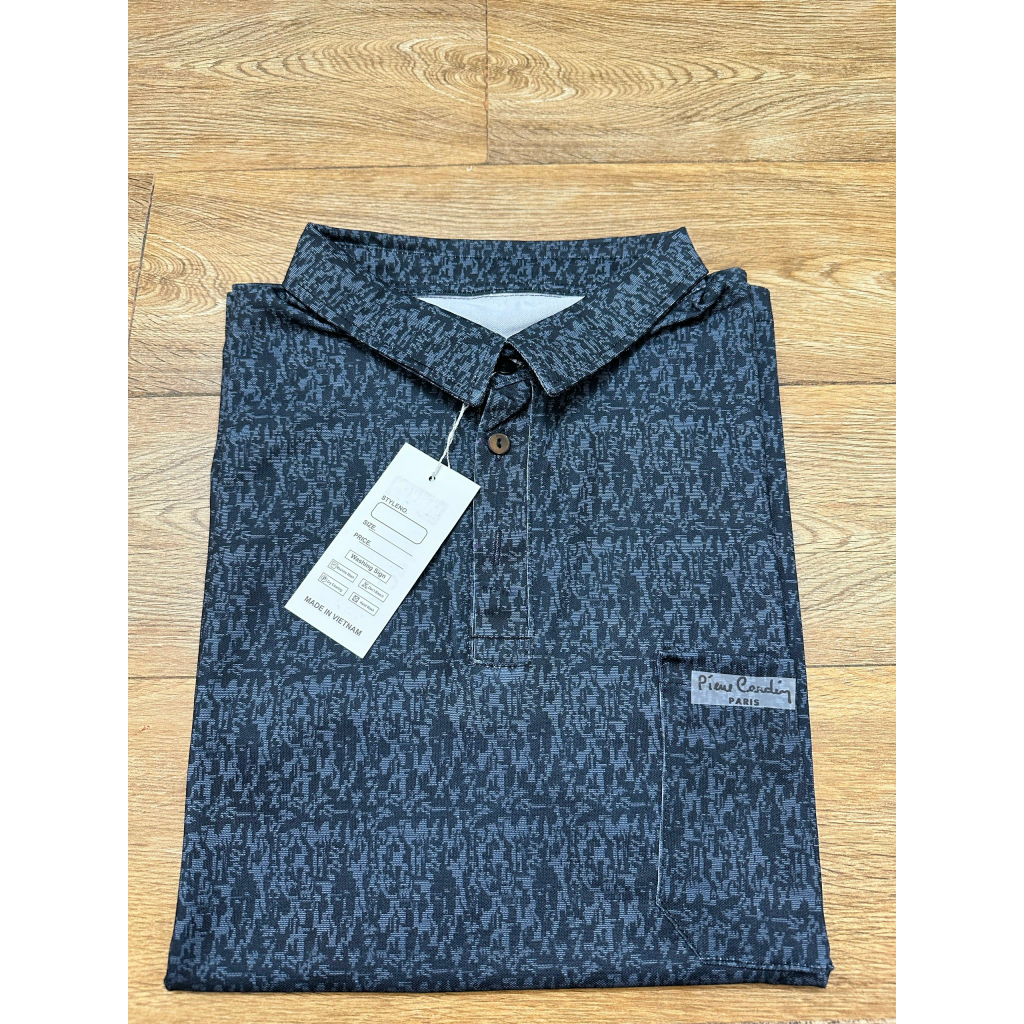 Áo nam cổ polo hoa tiet in vân đẹp và chất