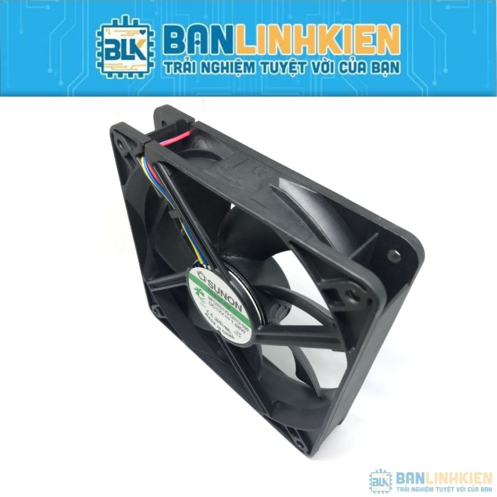 Quạt Tản Nhiệt SUNON 12VDC 1.68W 120x120x25mm
