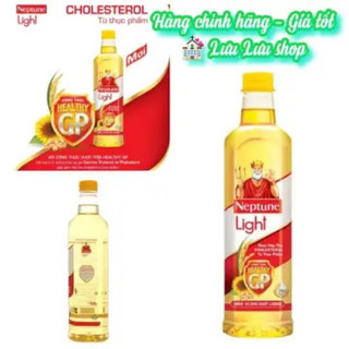 Chai 1L dầu Neptune Light mẫu mới