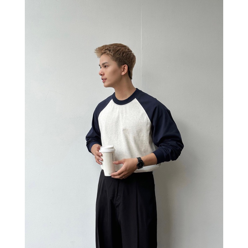 ÁO SWEATSHIRT RAGLAN BASIC - By ONDÉ