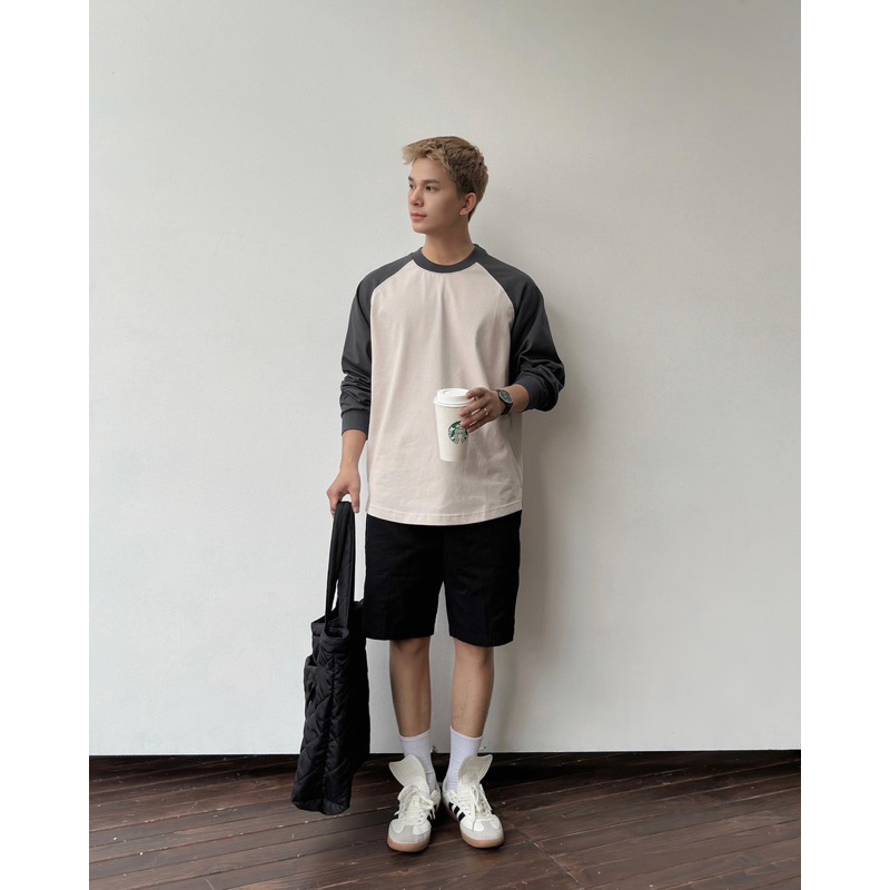 ÁO SWEATSHIRT RAGLAN BASIC - By ONDÉ