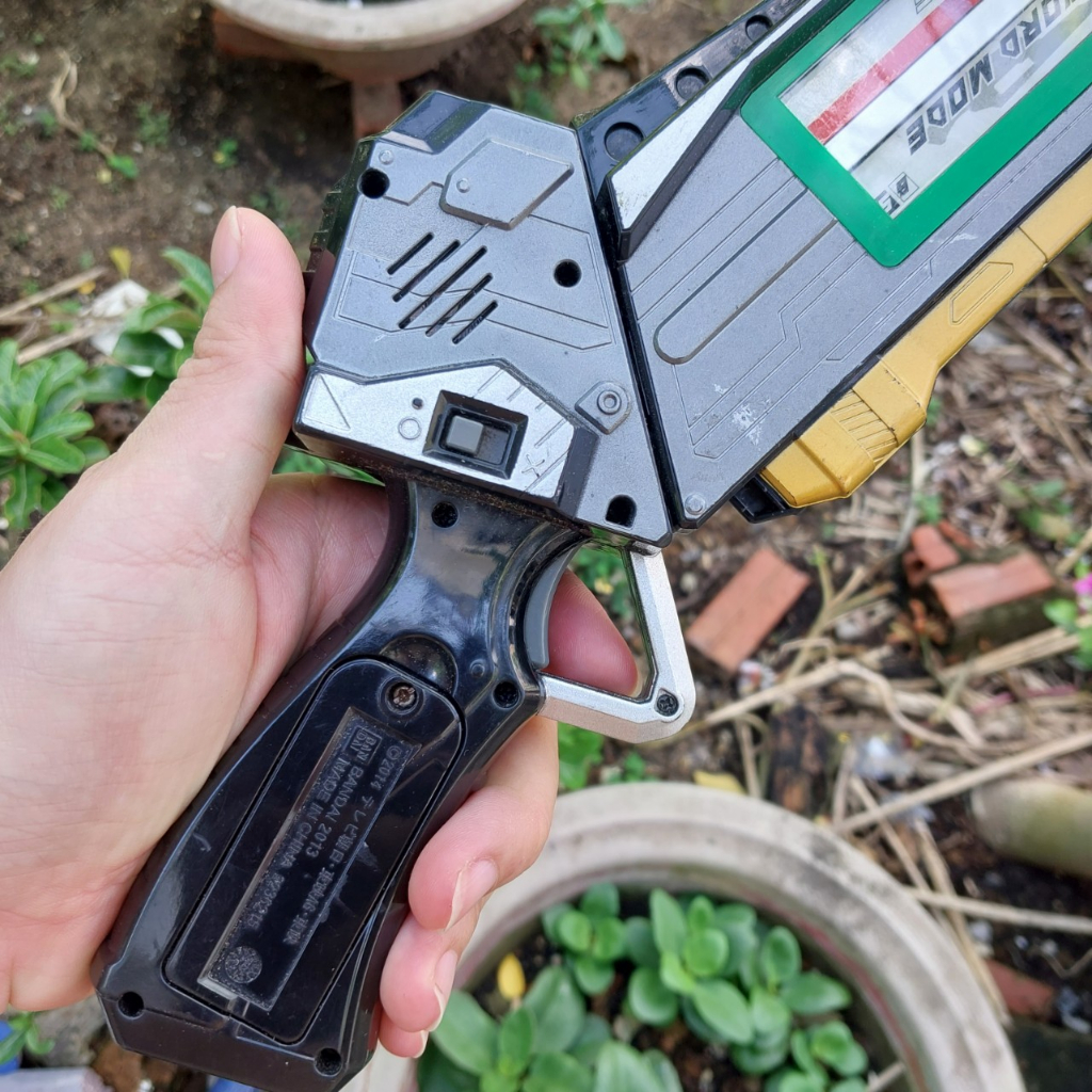 Thanh 2 trong 1 Kaiten Juuken ToQBlaster Ressha Sentai ToQger 35 Cm Siêu nhân tàu lửa 2nd 2151 1-1