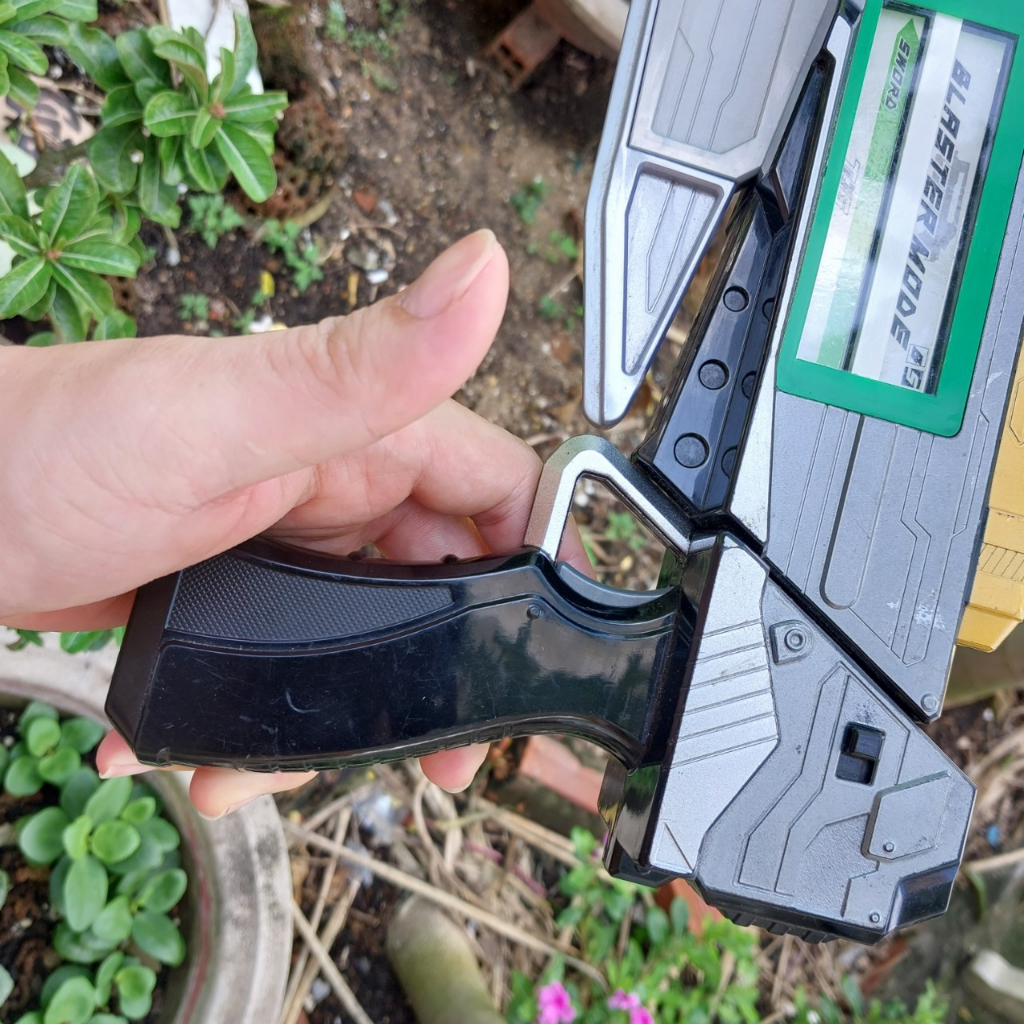 Thanh 2 trong 1 Kaiten Juuken ToQBlaster Ressha Sentai ToQger 35 Cm Siêu nhân tàu lửa 2nd 2151 1-1