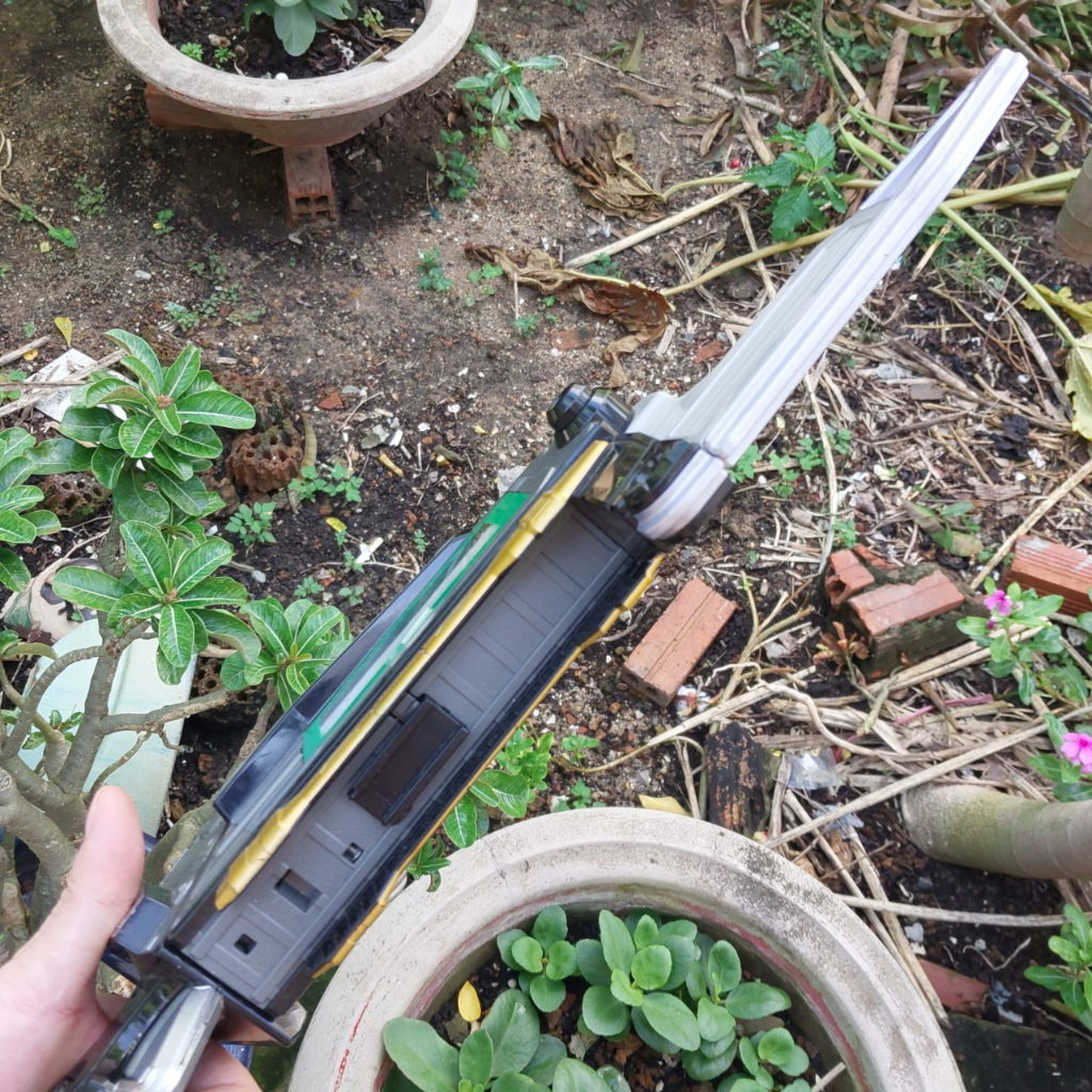 Thanh 2 trong 1 Kaiten Juuken ToQBlaster Ressha Sentai ToQger 35 Cm Siêu nhân tàu lửa 2nd 2151 1-1