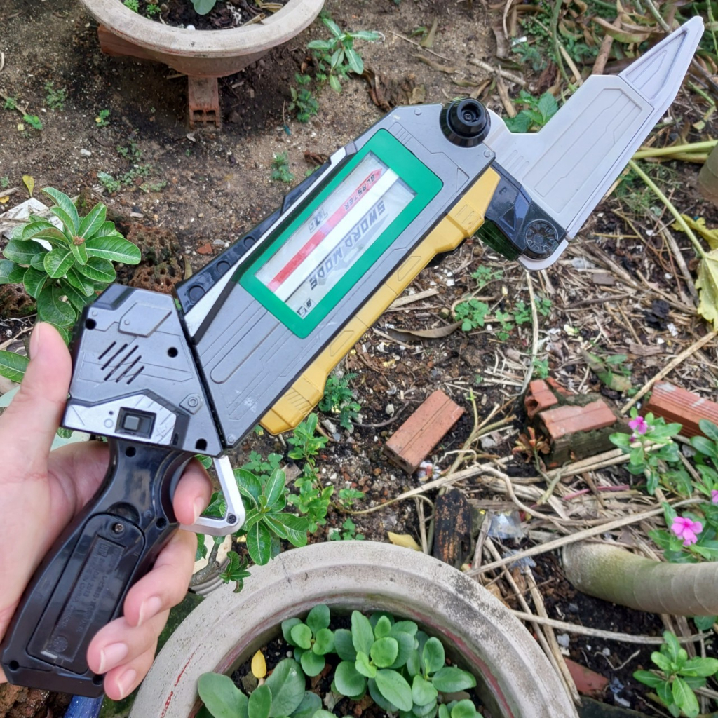 Thanh 2 trong 1 Kaiten Juuken ToQBlaster Ressha Sentai ToQger 35 Cm Siêu nhân tàu lửa 2nd 2151 1-1