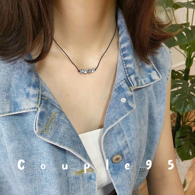 Vòng cổ 4 viên đá