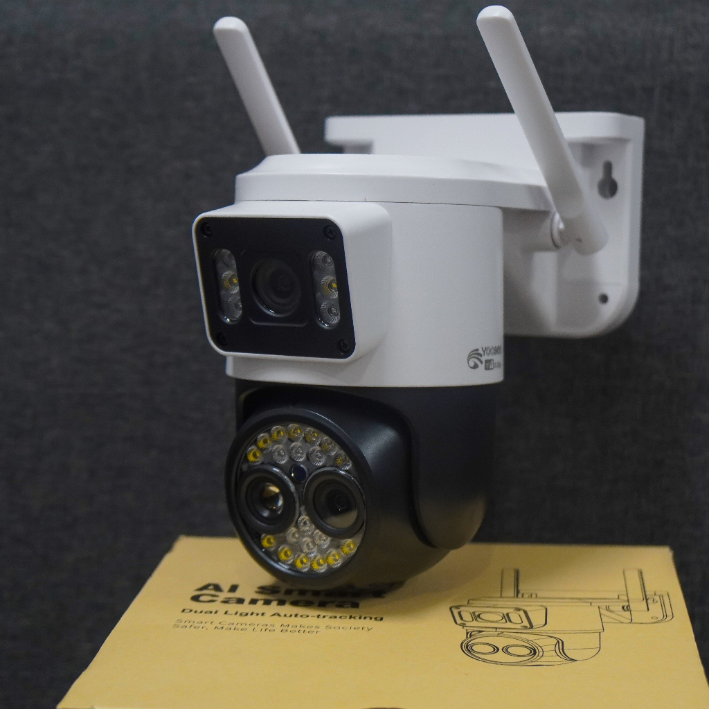 CAMERA YOOSEE 2 MẮT SIÊU ZOOM 6X, XEM 2 MẮT CÙNG LÚC, ĐÀM THOẠI TO RÕ, XOAY 360 ĐỘ, BẢO HÀNH 1 NĂM